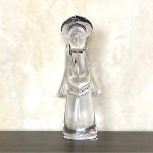 Dansk full lead Nativity Crystal Angel 7-1/4” EUC